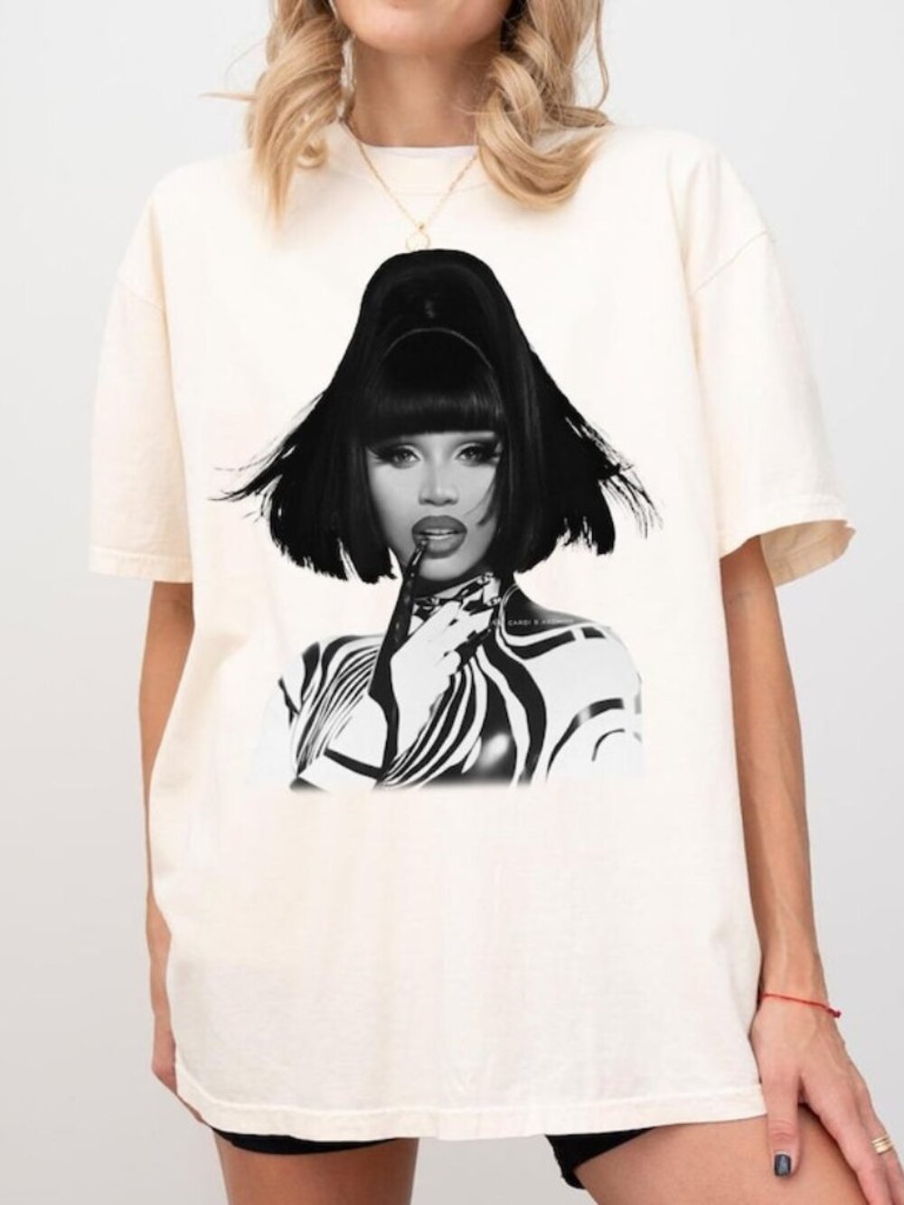 Cardi B Short Sleeve Shirt